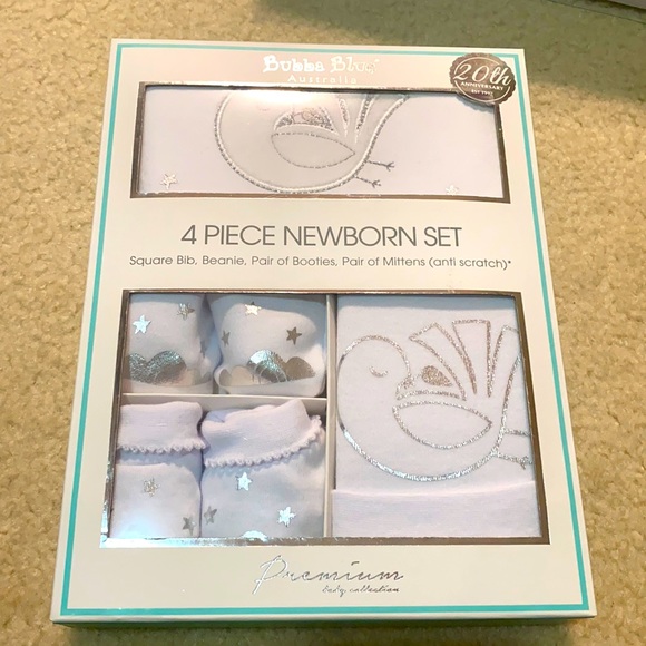 Bubba Blue Other - Bubba Blue 4 piece Newborn Set + Towel Set